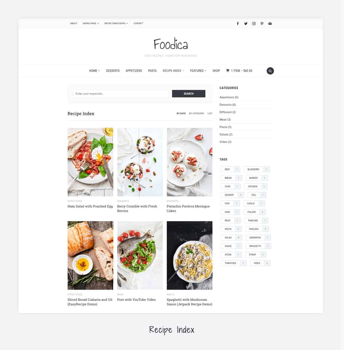 how to create a food blog for free