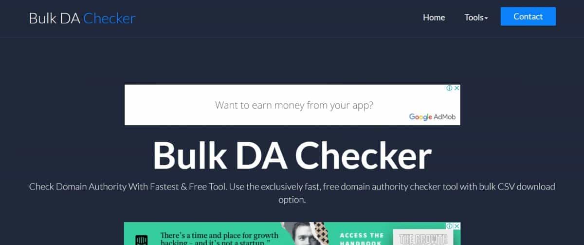 bulk domain authority check