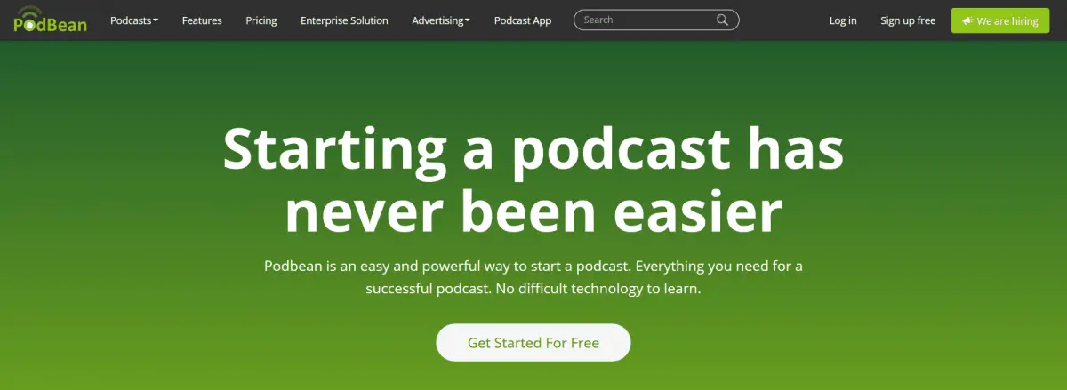 podcast hosting sites
