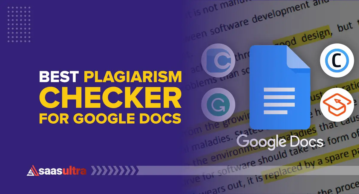 Best Plagiarism Checker for Google Docs in 2024