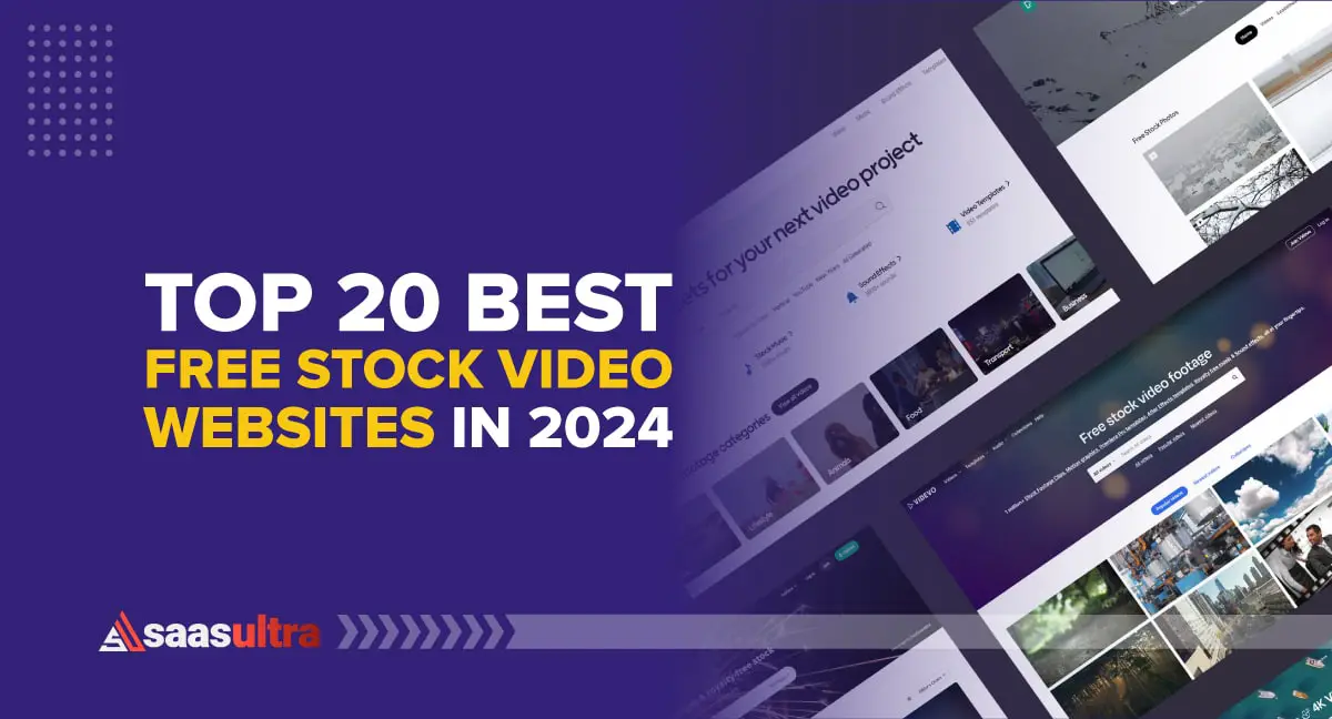 Top 20 Best Free Stock Video Websites in 2024